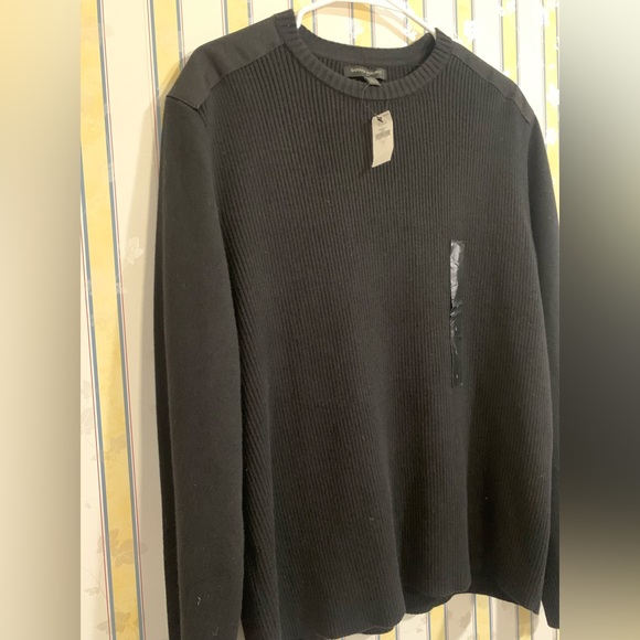 NWT Banana Republic Black Utility Sweater in Black. - Picture 8 of 11